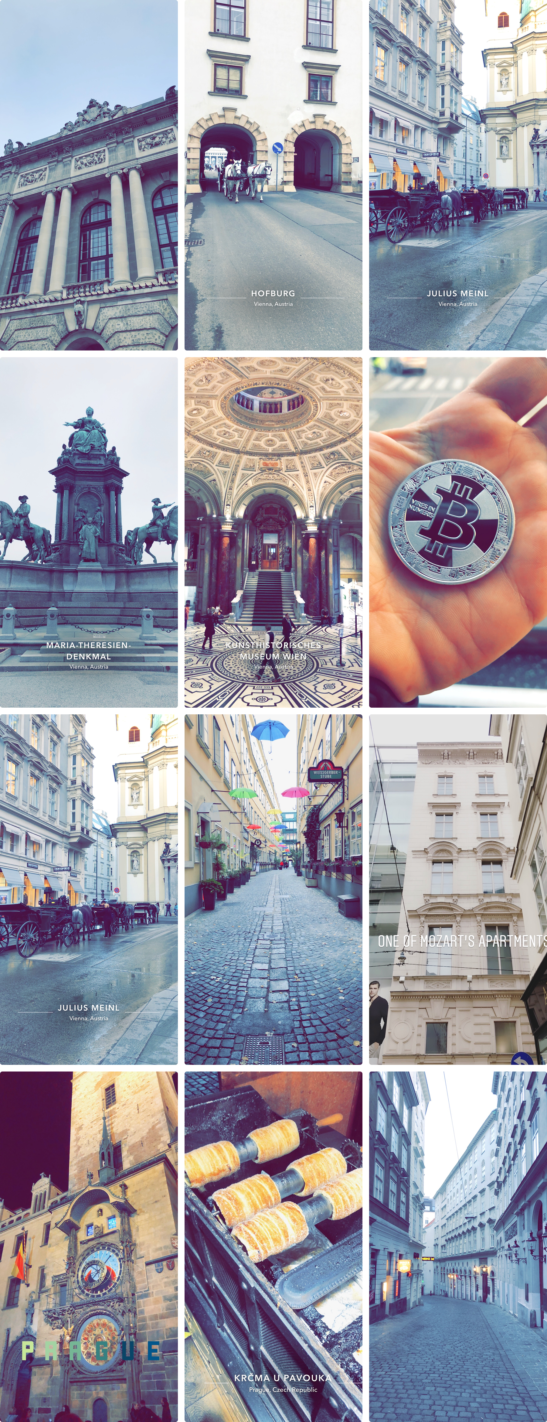 Prague & Vienna Photography